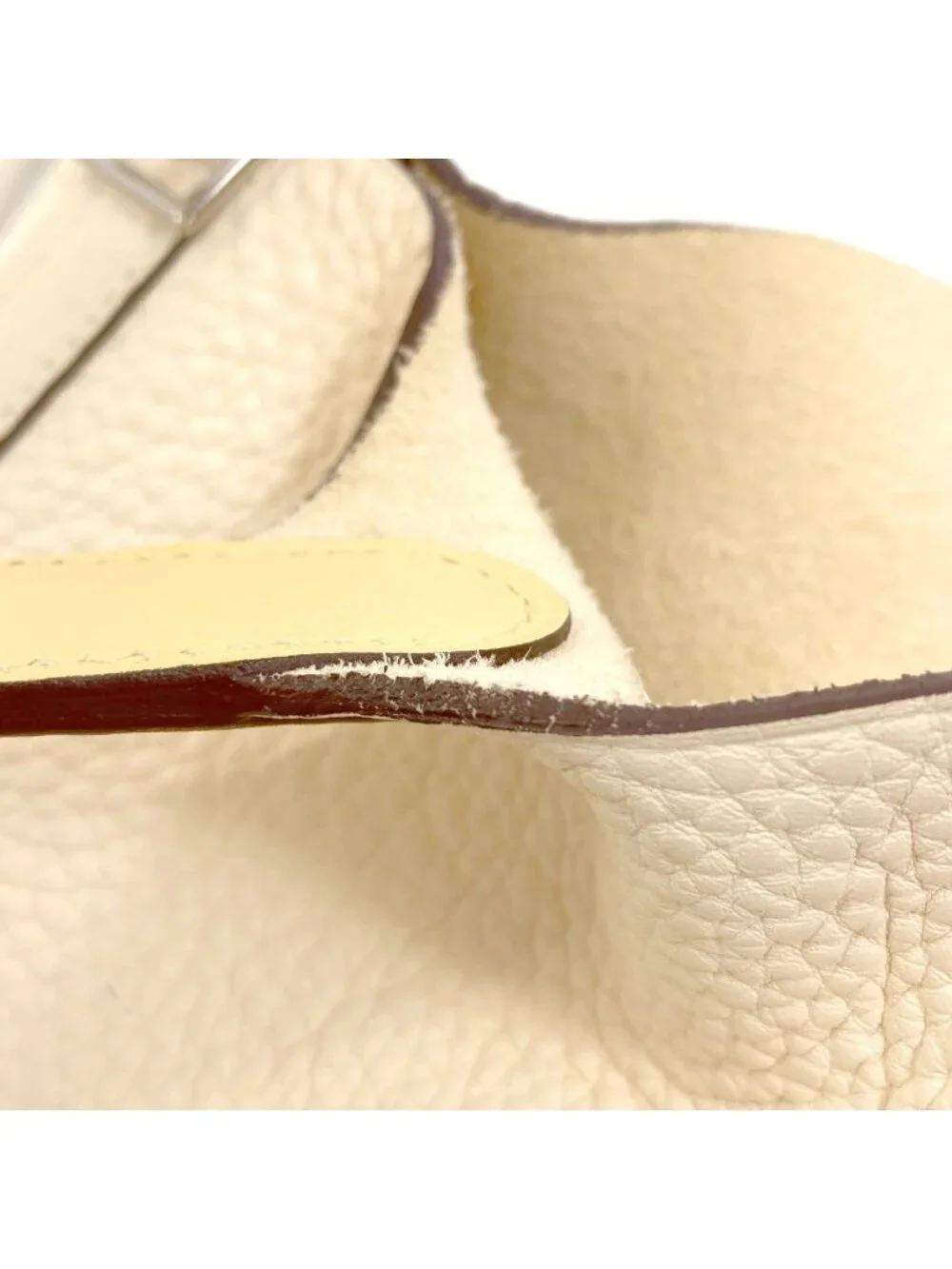 Hermes Picotin Lock PM Silver Handbag Taurillon